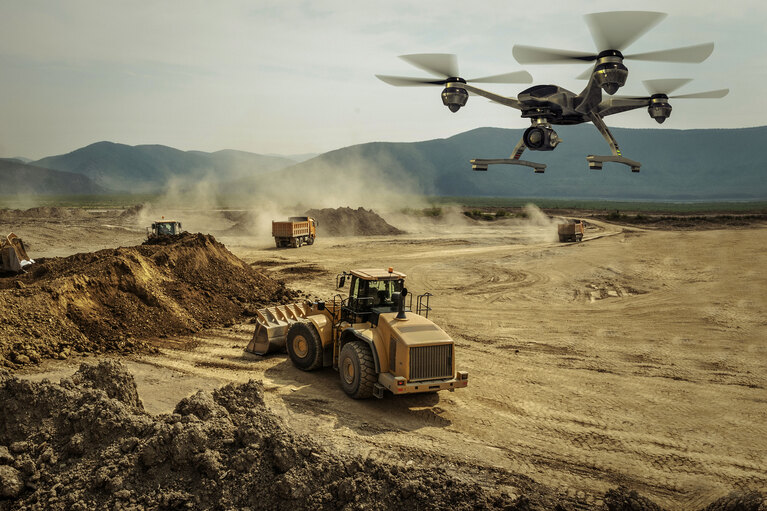 Inspection UAV image