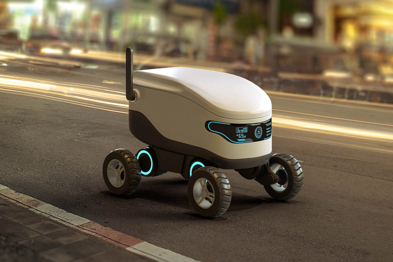 Delivery robots image