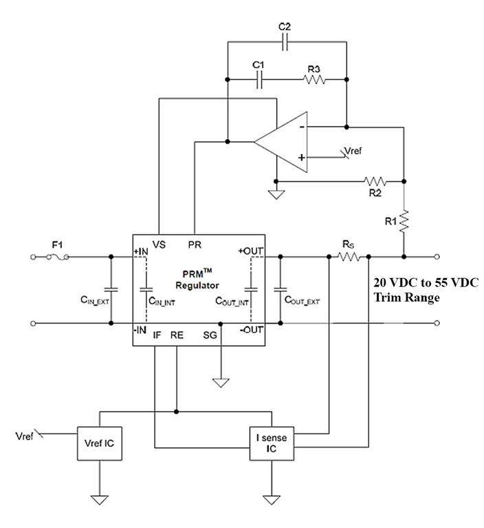 Converter with external control loop