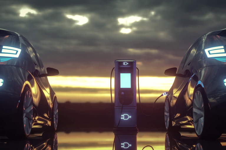 Electric car image